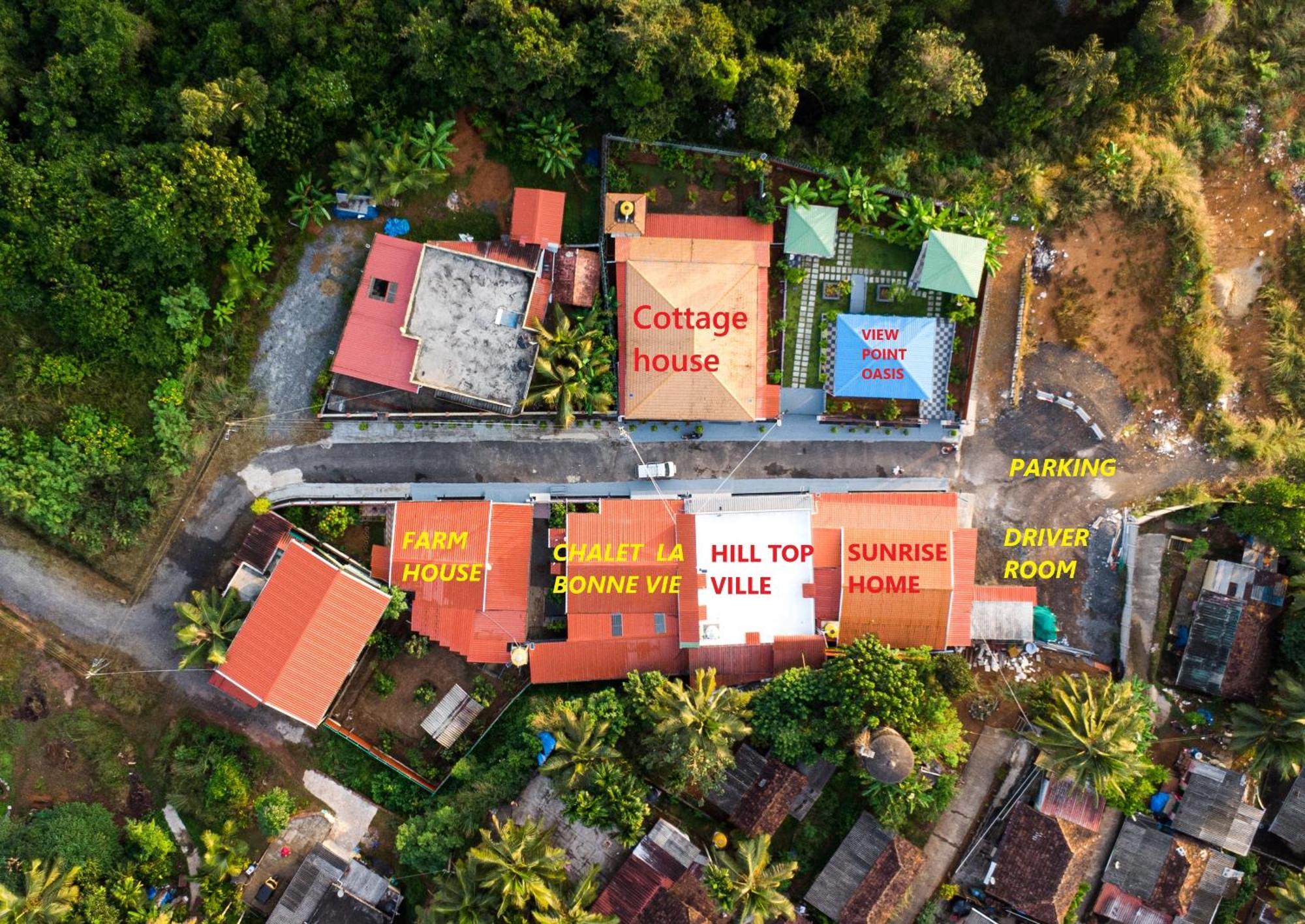 Udupi Homestay - Hill Top Villa Exterior foto